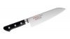 Nóż Sekiryu Kuroi Tori Santoku 18cm [SR-MS180], stal AUS-8, czarny